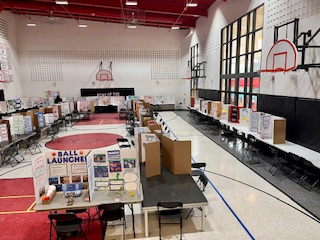 MustangsMartin's tweet photo. Who loves Science? Today, we had our Intermediate Science Fair. Fantastic projects, to say the least! Today, we also kicked off Kids Helping Kids-themed activities, Day 1 - Hat Day. @niagaracatholic  #lovescience https://t.co/rCMQ0OtwaG