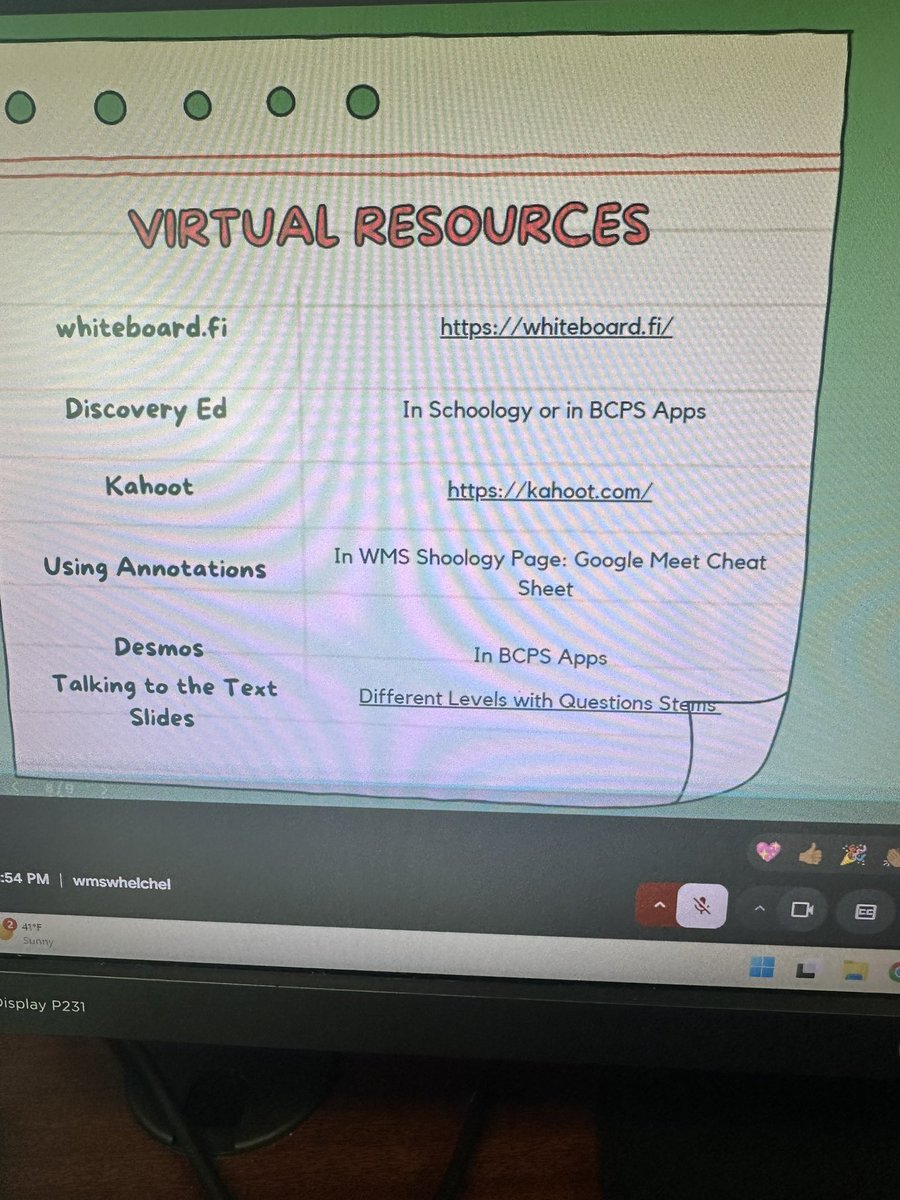 Koneisha Robinson (@koneisha_) on Twitter photo Thank you to our ELA DC, Ms. Whelchel, for leading us in professional learning in preparation for our virtual school plan. Such a great mock lesson using several digital/engaging platforms! <a href="/wmseagles_/">Woodlawn MS</a> <a href="/RArchelus/">Dr. Rochelle Archelus</a> <a href="/DupreWMS/">Kim Dupre</a> <a href="/RonaldMcFadden/">Ronald McFadden</a> #ready Thank you to our ELA DC, Ms. Whelchel, for leading us in professional learning in preparation for our virtual school plan. Such a great mock lesson using several digital/engaging platforms! <a href="/wmseagles_/">Woodlawn MS</a> <a href="/RArchelus/">Dr. Rochelle Archelus</a> <a href="/DupreWMS/">Kim Dupre</a> <a href="/RonaldMcFadden/">Ronald McFadden</a> #ready