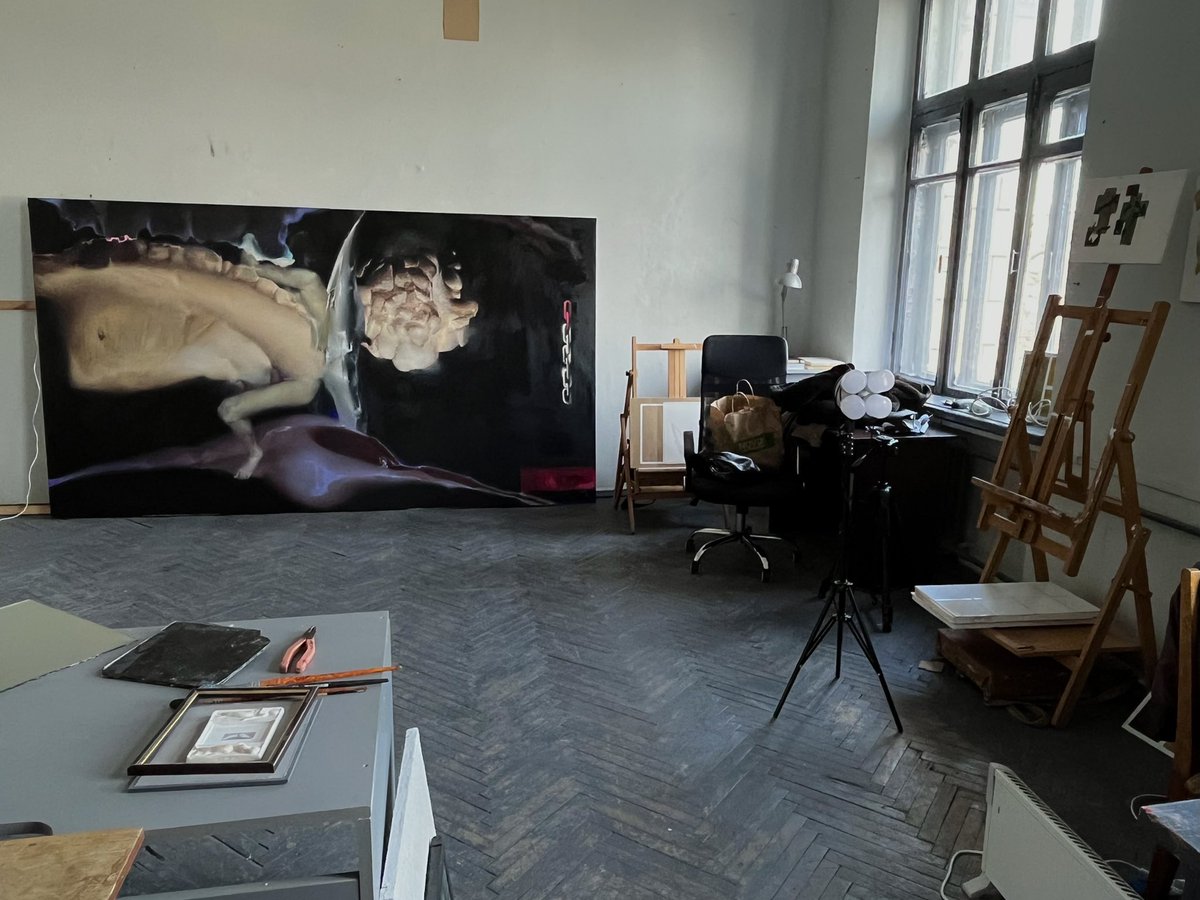 the first day in new studio

#artist 
#surrealism