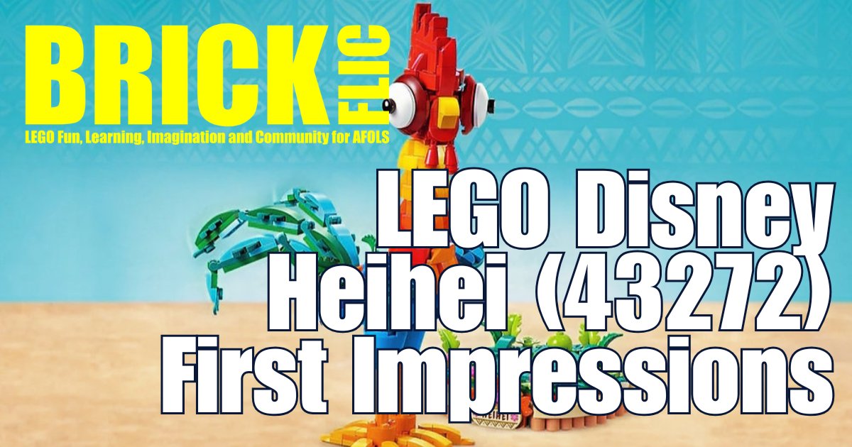 With so many new #LEGO sets being released on the 1st March 2025, it will take something really special to stand out and we think, Disney's Heihei from the #Moana film series, might just have that special something!

brickflic.com/2025/02/10/leg…

#newlego #legonews