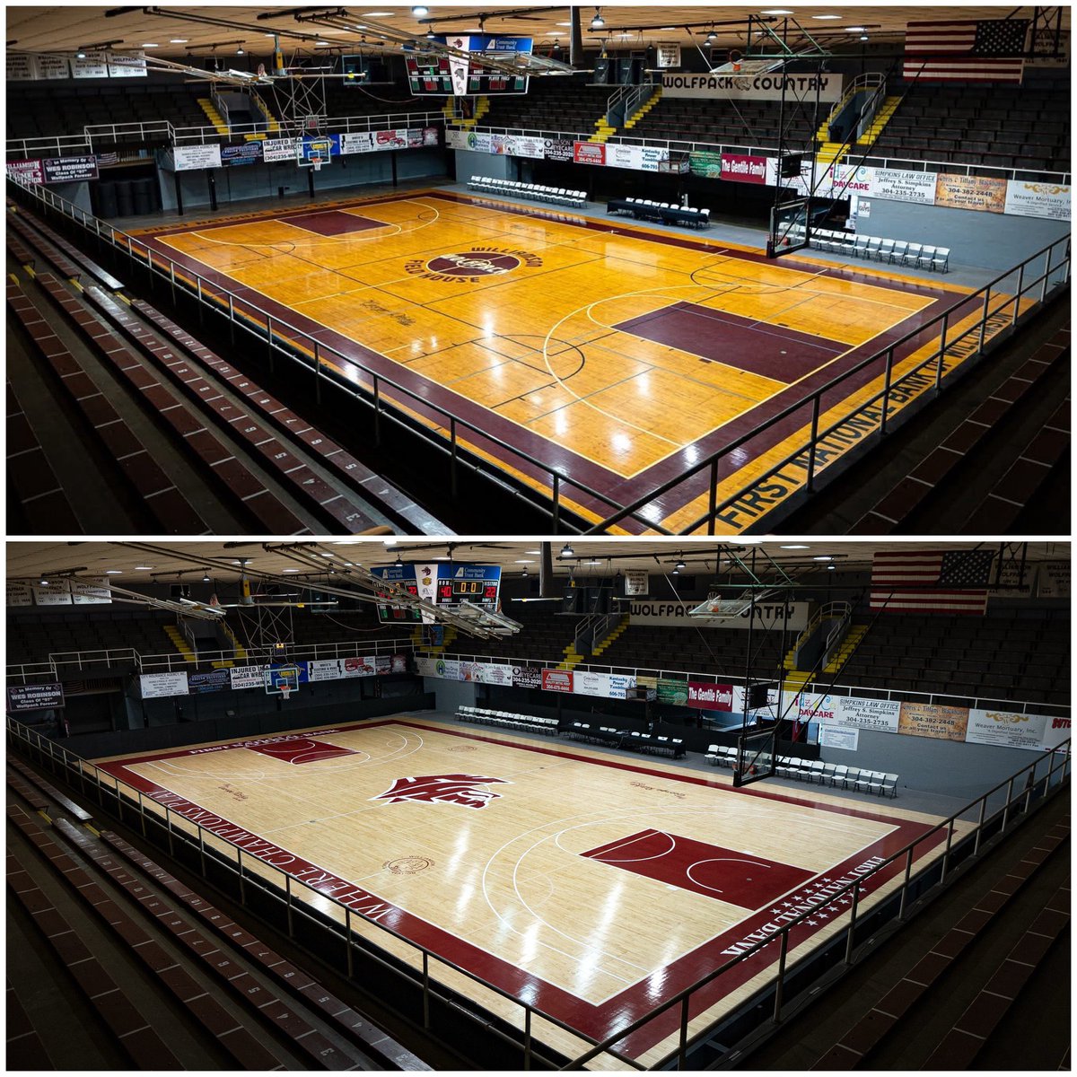 BasketballGyms's tweet photo. Williamson Memorial Field House - Williamson, West Virginia https://t.co/NXUQooOs7K