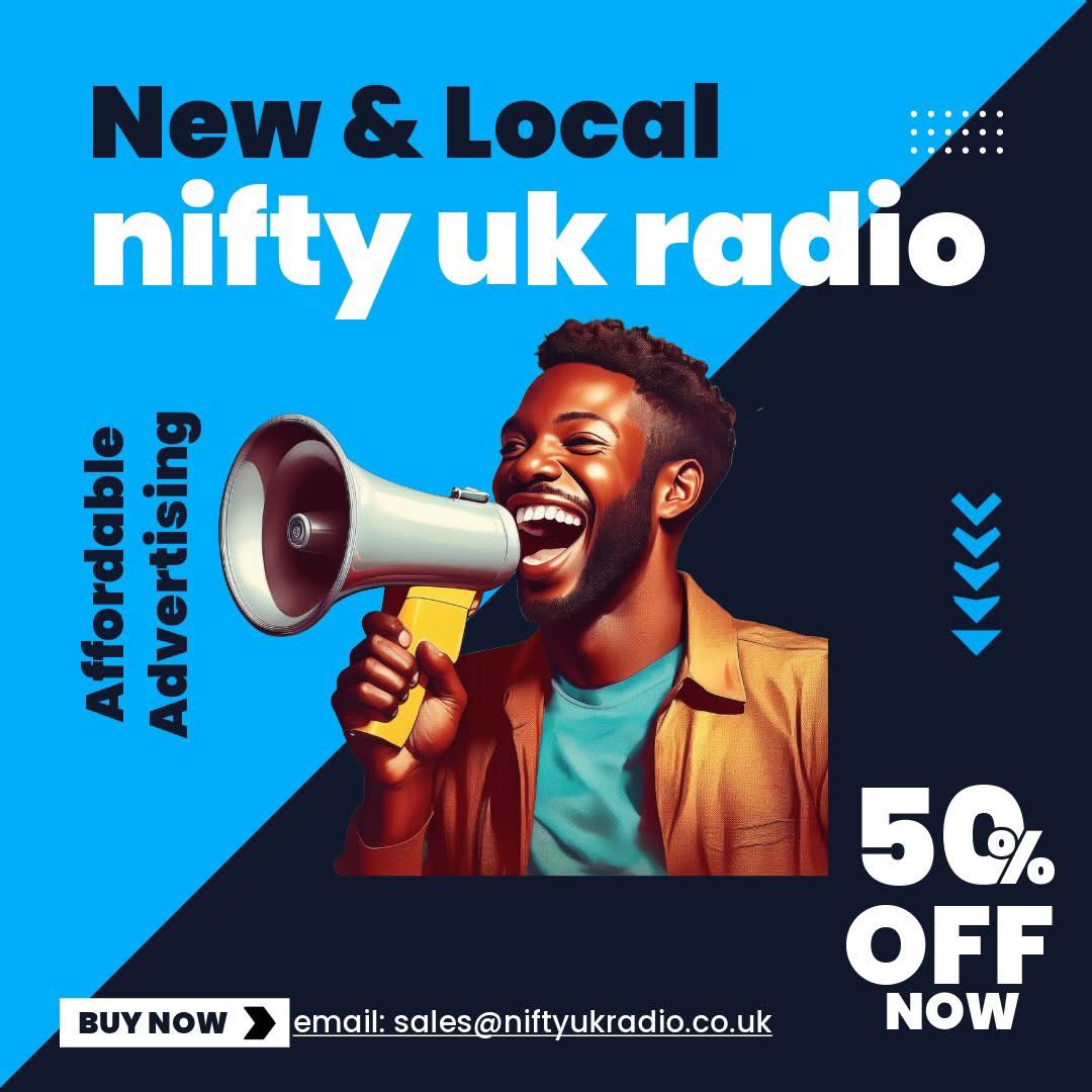 ShawGawbie's tweet image. Hi there @Oldham_Hour #OldhamHour Oldham based radio station @niftyukradio is offering 50% off already affordable advertising rates for Q1. First come, first served basis and when it’s gone, it’s gone. sales@niftyukradio.co.uk for more info or 0161 327 4757