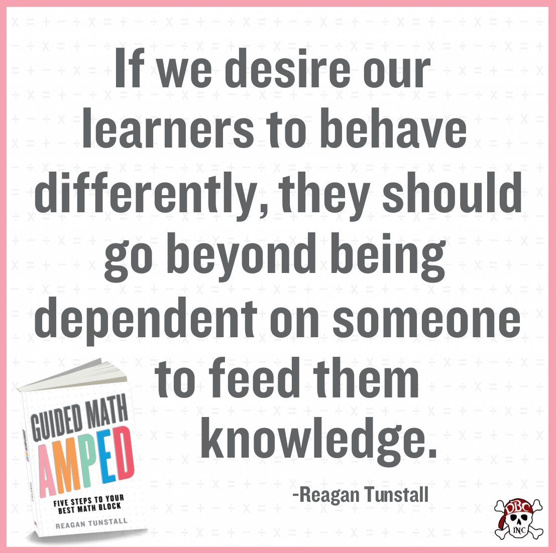 dbc_inc's tweet image. Reagan&apos;s Guided Math AMPED is 🔥!
Learn MORE right HERE:
📖 a.co/d/gruyWxJ

#Tlap #dbcincbooks #GuidedMathAMPED @burgessdave @TaraMartinEDU @reagantunstall