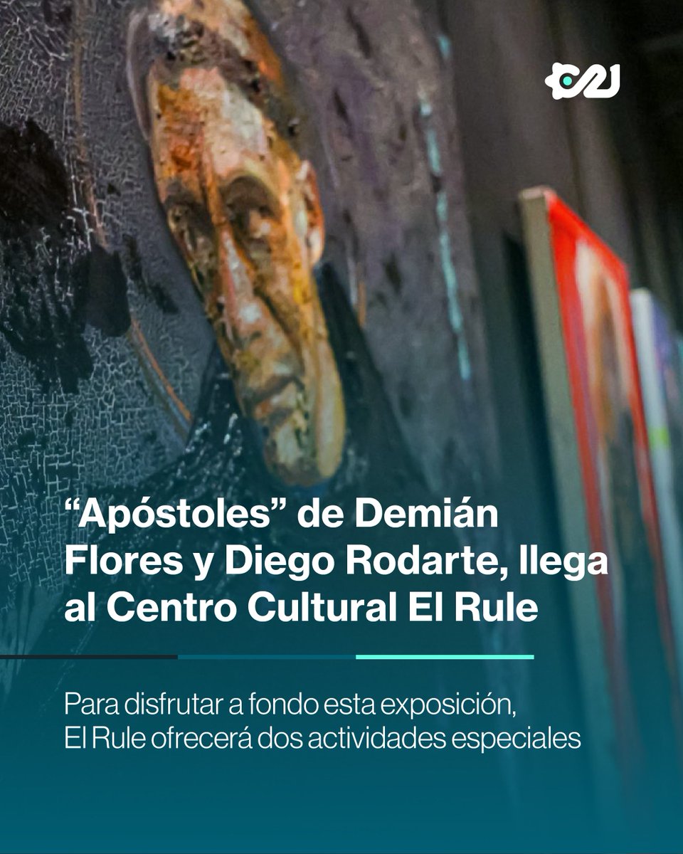 #Entérate | 🖼️ “Apóstoles” de Demián Flores y Diego Rodarte, llega al Centro Cultural El Rule

Para disfrutar a fondo esta exposición, El Rule ofrecerá dos actividades adicionales los días 21 y 26 de febrero.

Los detalles aquí👇
acortar.link/K0iPpC

#C21Noticias📰