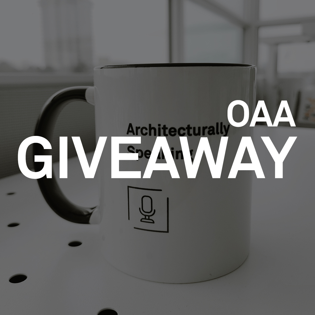 Follow the OAA on Instagram and Enter the Podcast Contest! TOMORROW IS THE LAST DAY!
Currently, there is a contest where revealing your favourite podcast episode can win you an Architecturally Speaking mug.

ENTER NOW: instagram.com/p/DFYdL1dtsKL/…