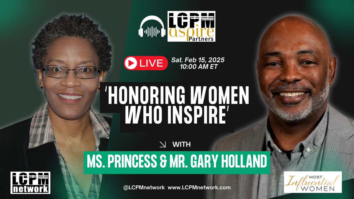 LCPMNetwork's tweet photo. ✨ Start spreading the word now!
➡️ Tag a friend who should watch!
➡️ Comment below with your thoughts on the power of recognizing women leaders!

#MostInfluentialWomen #LiveInterview #WomenEmpowerment #LCPMNetwork #CelebrateHer https://t.co/9ESRN1gorh