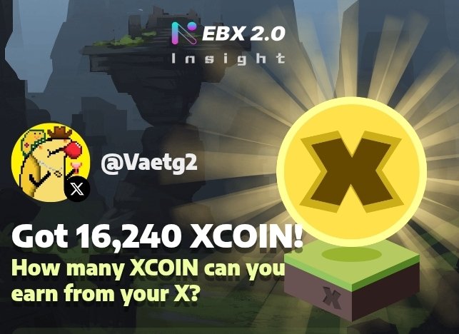 Vaetg2's tweet photo. 🚀Our X Social Platform Deserves More Value🚀
I just claimed 16,240 XCOIN! What about you? 
Rate your profile and claim your free $XCOIN #NebX #airdrop now! 👇👇👇
https://t.co/YmHeKIRavH
.

#Crypto #Airdrop #Xcoin #Nebex #FreeCrypto #CryptoAirdrop  #EarnCrypto https://t.co/s58ilVLujA