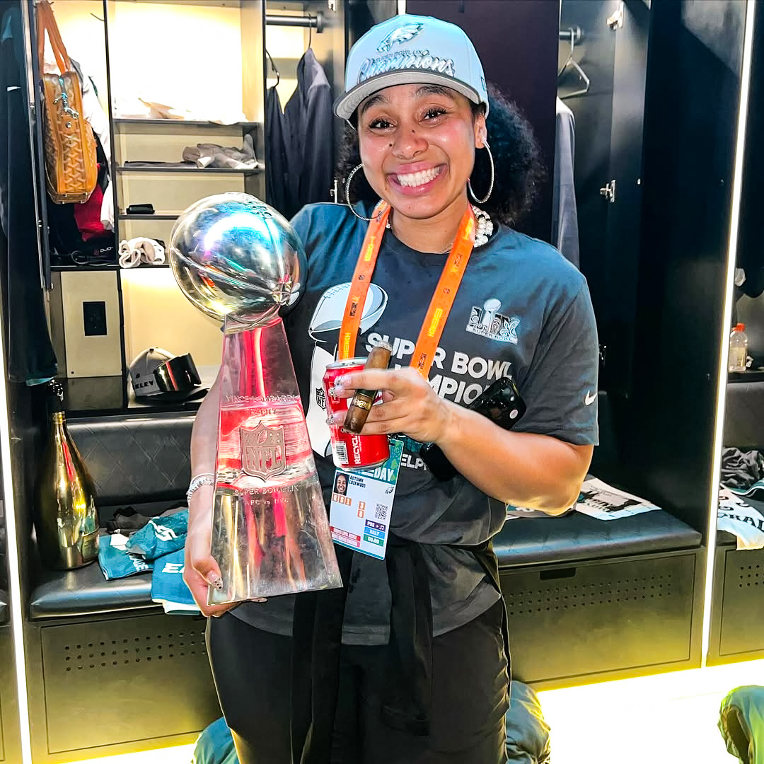 Eagles assistant sports performance coach Autumn Lockwood has become the first Black female coach ever to win a Super Bowl.