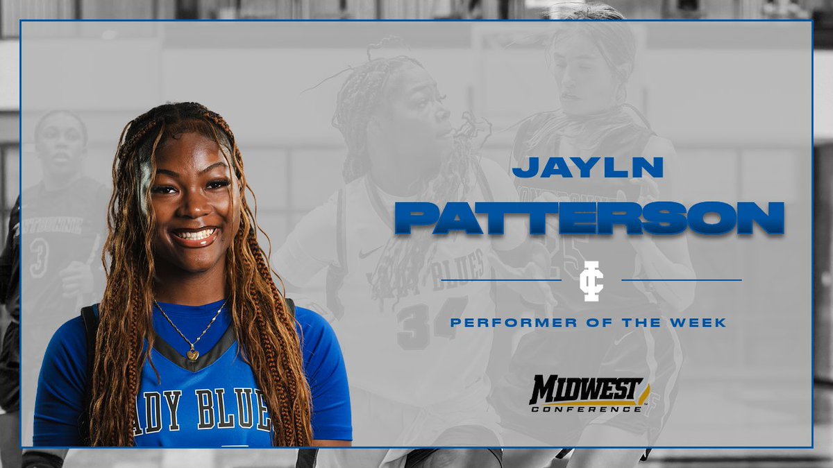 IC Athletics (@ic_athletics) on Twitter photo WBB | Jayln Patterson Named Midwest Conference Women's Basketball Performer of the Week.
#ICAthletics #GoLadyBlues <a href="/ICWBB/">Illinois College WBB</a> <a href="/MWCSports/">Midwest Conference</a>
illinoiscollegeathletics.com/news/2025/2/10… WBB | Jayln Patterson Named Midwest Conference Women's Basketball Performer of the Week.
#ICAthletics #GoLadyBlues <a href="/ICWBB/">Illinois College WBB</a> <a href="/MWCSports/">Midwest Conference</a>
illinoiscollegeathletics.com/news/2025/2/10…