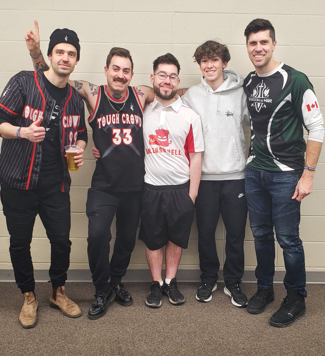 The lads crushed it this year at Grand Clash with <a href="/Ridge_of_sigmar/">Ridge</a> taking out the event and <a href="/Season_of_War/">Jordan Duncan</a> in a close 2nd with a 5-0. This picture was 22-3 with a couple of up and comers to watch out for in the years to come 😉  Beavers up!! 🦫🫎🍁