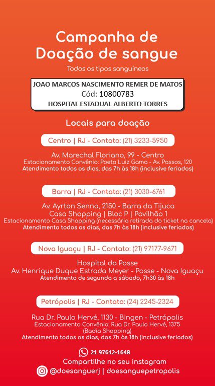 Amanda27733317's tweet photo. Continuamos precisando de sangue transporte gratuito!!! Tel : 21994892680
Juntos somos mais forte !!! @Timblim7 https://t.co/xmuI8enN7x