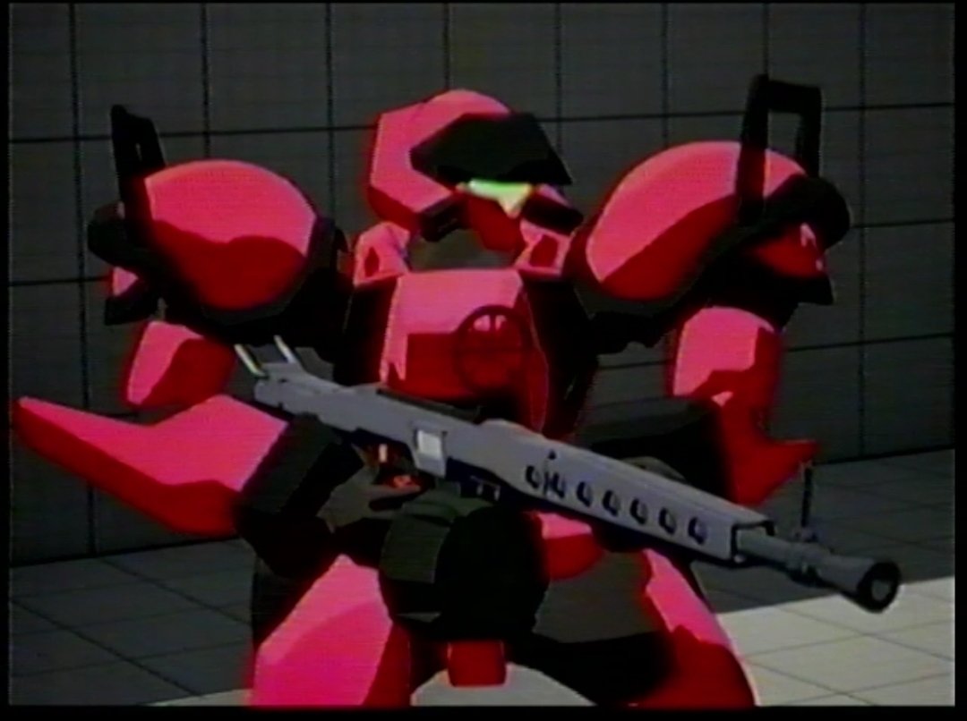 Screenshot from pre lvl up expo test footage converted to VHS (March 2024)