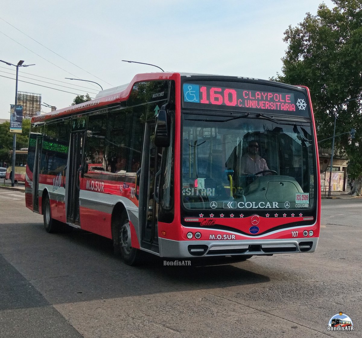 BondisATR's tweet photo. #Linea160: Nuevo interno 107.
#MB OH 1721 L SB #Nuovobus Cittá https://t.co/vDWrfSfcMs