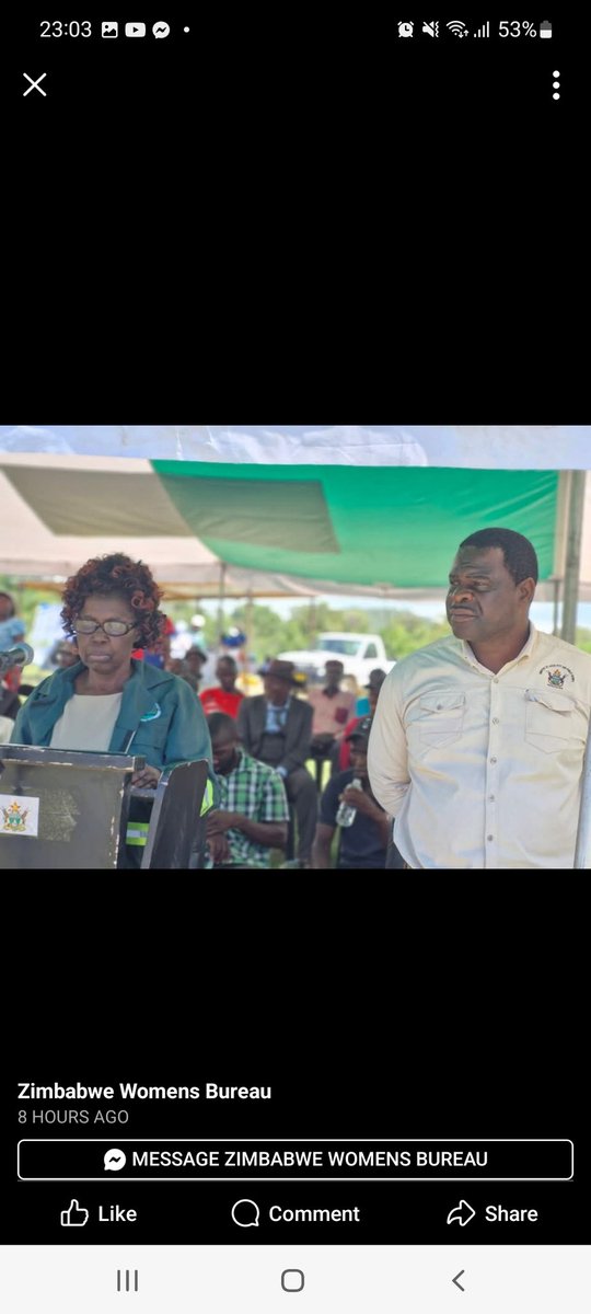 Zimbabwe Womens Bureau attended Mashonaland East provincial wetland commemoration in Mutoko,Chiutsi village. Commemoration ran under the theme "Protecting Wetlands for Our Common Future".Key highlights of the event included tree planting initiated by EMA #wetlandsconservation