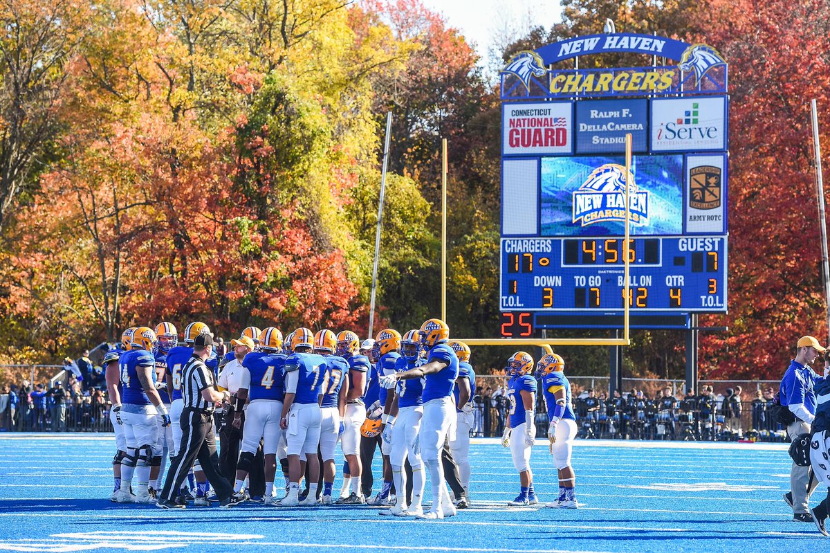 CFBHome's tweet photo. Stadium of the Night 🌚

🏟️ Ralph F. DellaCamera Stadium
✅ Capacity: 5,000
📍 West Haven, Connecticut 

Home of @UNewHavenFB https://t.co/SM9ojB58a6