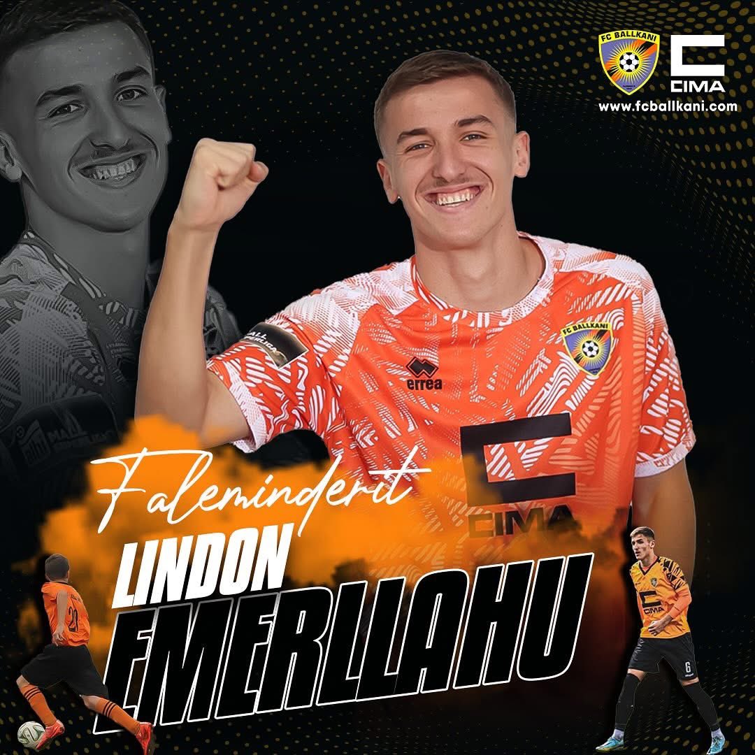 kosovarfootball's tweet image. 🚨 #Ballkani confirms Lindon Emerllahu’s transfer to CFR #Cluj. ✅🇷🇴

The Romanian club is set to make their official announcement soon.

#Transfers