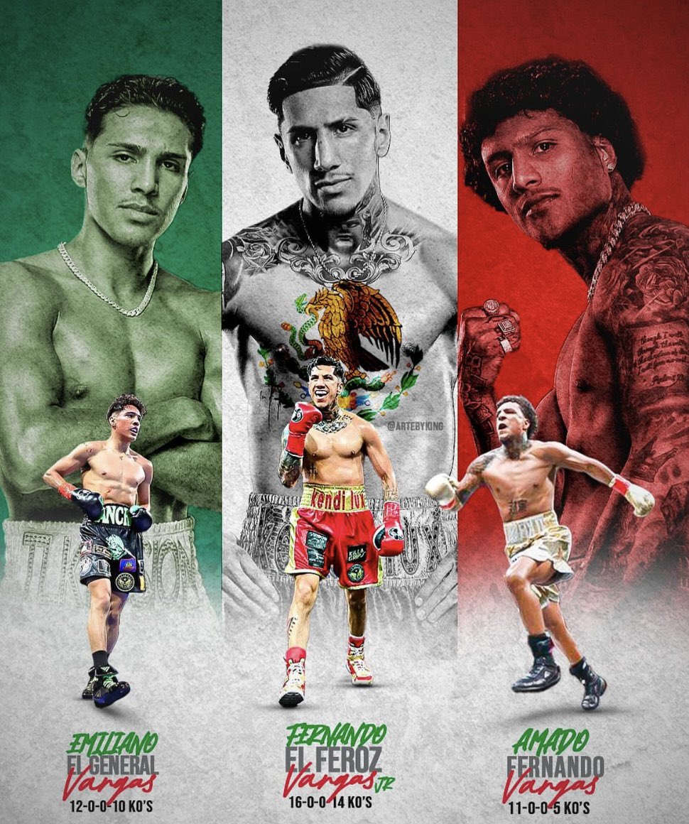 The Vargas Dynasty 🔥

#boxing #boxeo #vargasdynasty
