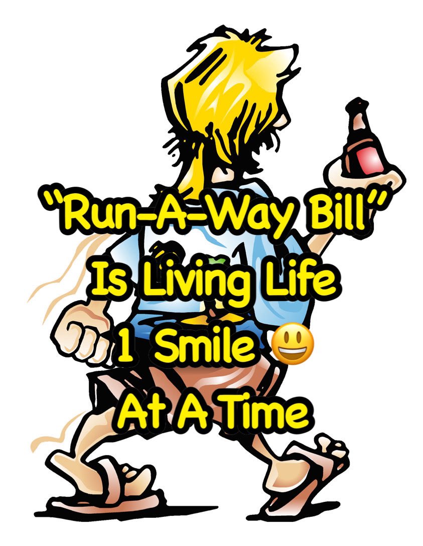 "Run-A-Way Bill" (@runawaybill) on Twitter photo 