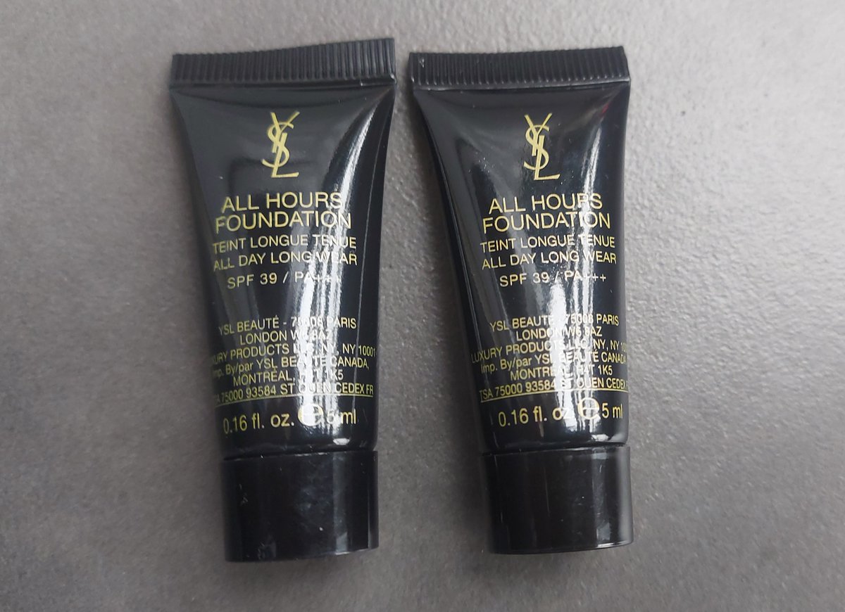 MTFS07's tweet photo. Muestras gratis recogidas gracias a @YSL y @elcorteingles de Preciados, Madrid🎉
Se trata de ALL HOURS FOUNDATION
Duración, cuidado y confort 24 horas
#yvessaintlaurent #maquillaje #24horas #allhoursfoundation #basemakeup #makeup #muestrasrecogidas #gracias #mtfs07 https://t.co/d3YMhcJsn6