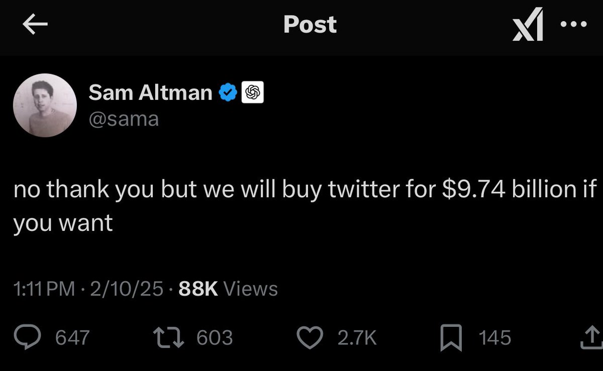 amitisinvesting's tweet image. SAM ALTMAN’S RESPONSE 

we are living in a different universe right now