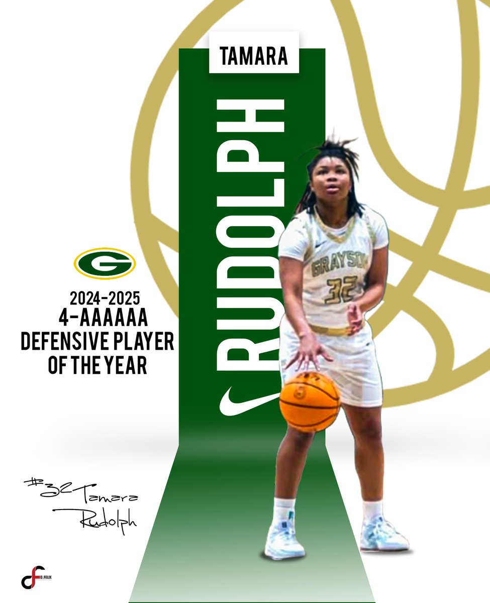 Tim Slater (@slater_coach) on Twitter photo Congratulations to <a href="/Tamera_Rudolph/">Tamera Rudolph</a> for being named Region 4-AAAAAA Defensive Player of the Year! #RecruitGrayson Congratulations to <a href="/Tamera_Rudolph/">Tamera Rudolph</a> for being named Region 4-AAAAAA Defensive Player of the Year! #RecruitGrayson