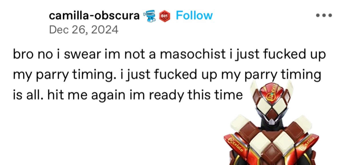 He’s not a fraud he has something else going on