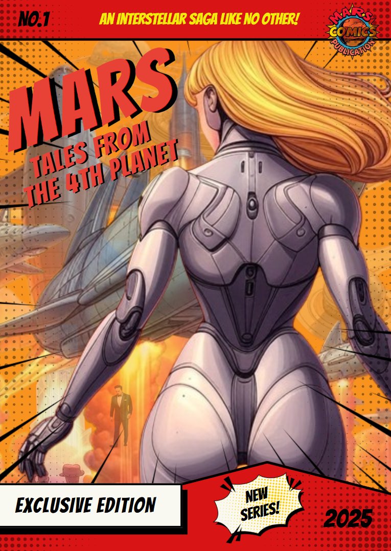 #Mars Tales from the 4th planet.. #comic  soon.. 
#CMARS on Cronos cmars.io
<a href="/elonmusk/">Elon Musk</a> <a href="/kris/">Kris | Crypto.com</a>