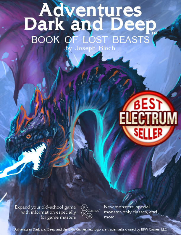DnDDeals's tweet photo. Adventures Dark and Deep Book of Lost Beasts

The @DriveThruRPG deal of the day at 40% off

#ad https://t.co/jM4GN9jbVM

Nearly 200 new monsters for your old-school campaign! https://t.co/YlEmodoV61