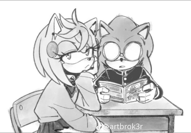 ||Bro me encanta el hecho de que Shadow no es bueno en el colegio da para rolear algo de nerd x popular, jalan?