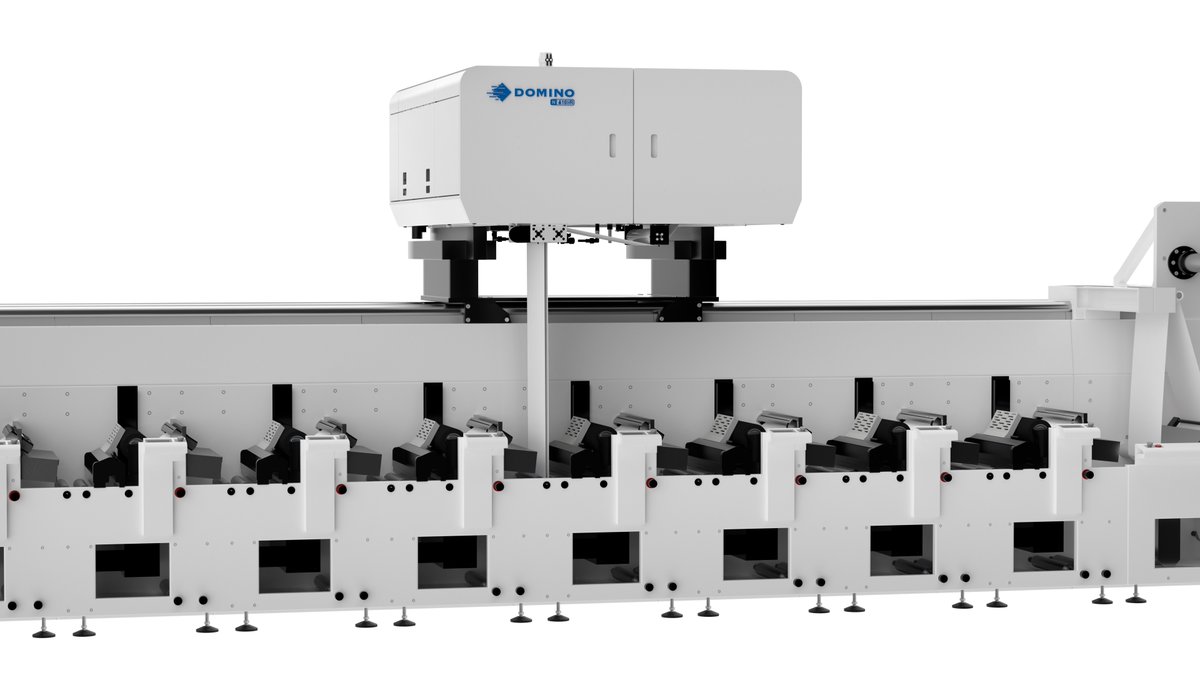 VIDEO: NEW! Domino N610i-R Digital Retrofit Module

Transform your existing flexo press into a hybrid solution. Domino N610i-R Digital Retrofit Module allows converters to add digital printing onto a flexo press, without additional footprint.

Video: youtu.be/Pt_zpQ21mDU