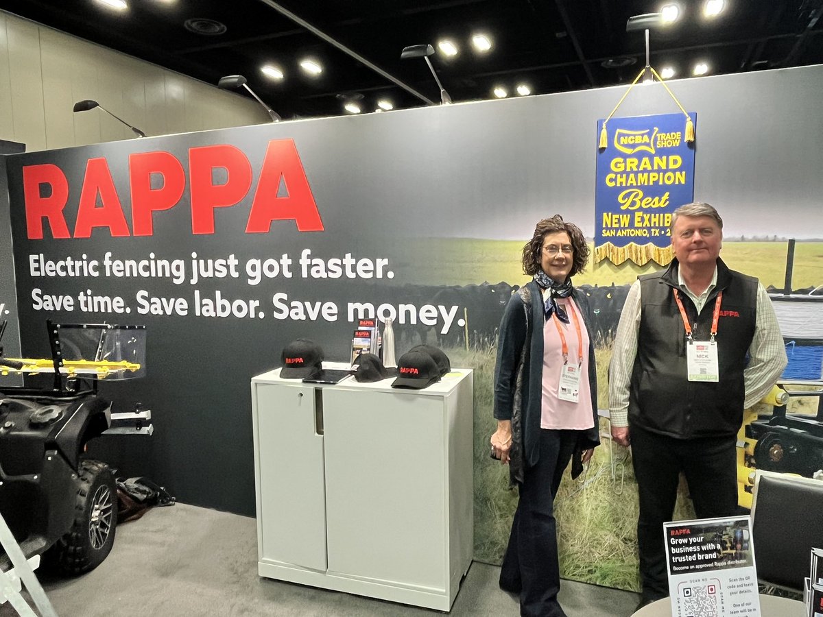 John Wilkes (@johnsinusa) on Twitter photo So…..<a href="/RappaFencing/">Rappa</a> blazing a trail for the UK at National Cattlemen’s Beef Association …CattleCon event in San Antonio, TX.
Judged to be Grand Champion Best New Exhibit
<a href="/BeefUSA/">National Cattlemen's Beef Association</a> <a href="/AHDB_BeefLamb/">AHDB Beef & Lamb</a> So…..<a href="/RappaFencing/">Rappa</a> blazing a trail for the UK at National Cattlemen’s Beef Association …CattleCon event in San Antonio, TX.
Judged to be Grand Champion Best New Exhibit
<a href="/BeefUSA/">National Cattlemen's Beef Association</a> <a href="/AHDB_BeefLamb/">AHDB Beef & Lamb</a>