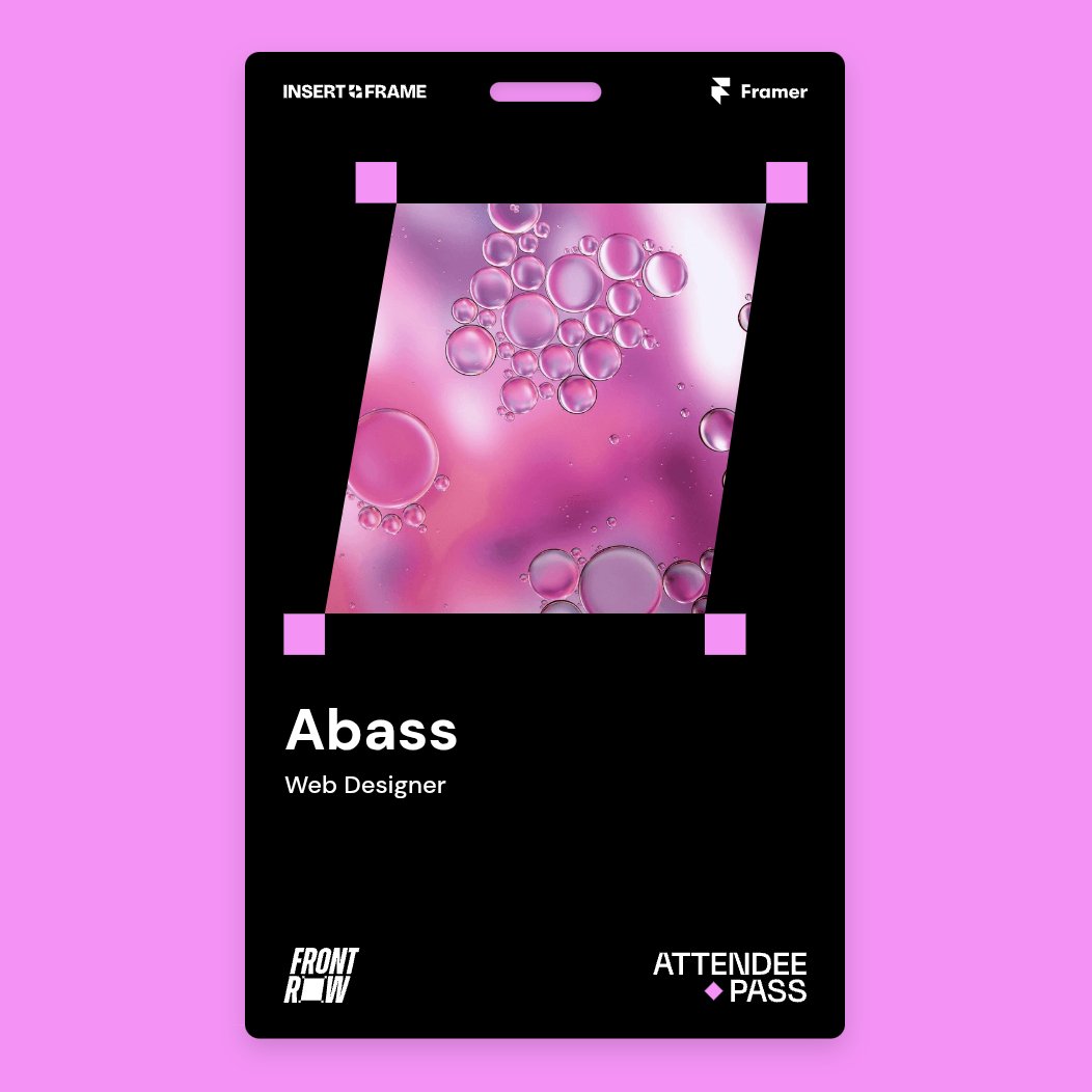 babskytechie's tweet image. Just secured my free ticket to #Frontrow2025 - an online web design conference. Can’t wait!