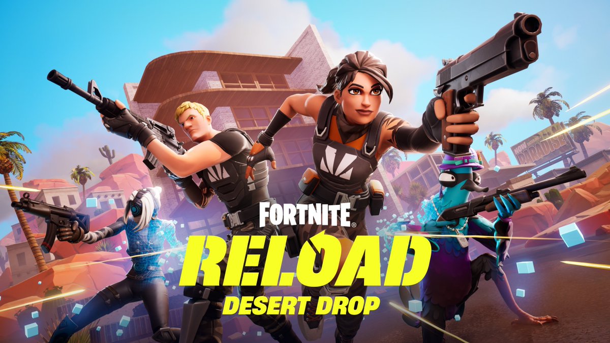 NEW FORTNITE RELOAD LOOTPOOL TOMORROW 🔥

We already know most of it [VIA <a href="/Wensoing/">Wenso</a>]
• Sticky Grenade Launcher
• Twin-Mag AR
• Explosive Repeater
• Shockwave Hammer
• Kinetic Blade
• Heavy Sniper
• Infiltrator Pump Shotgun
• LMG
• Cobra DMR
• Tactical DMR
• Thermal DMR