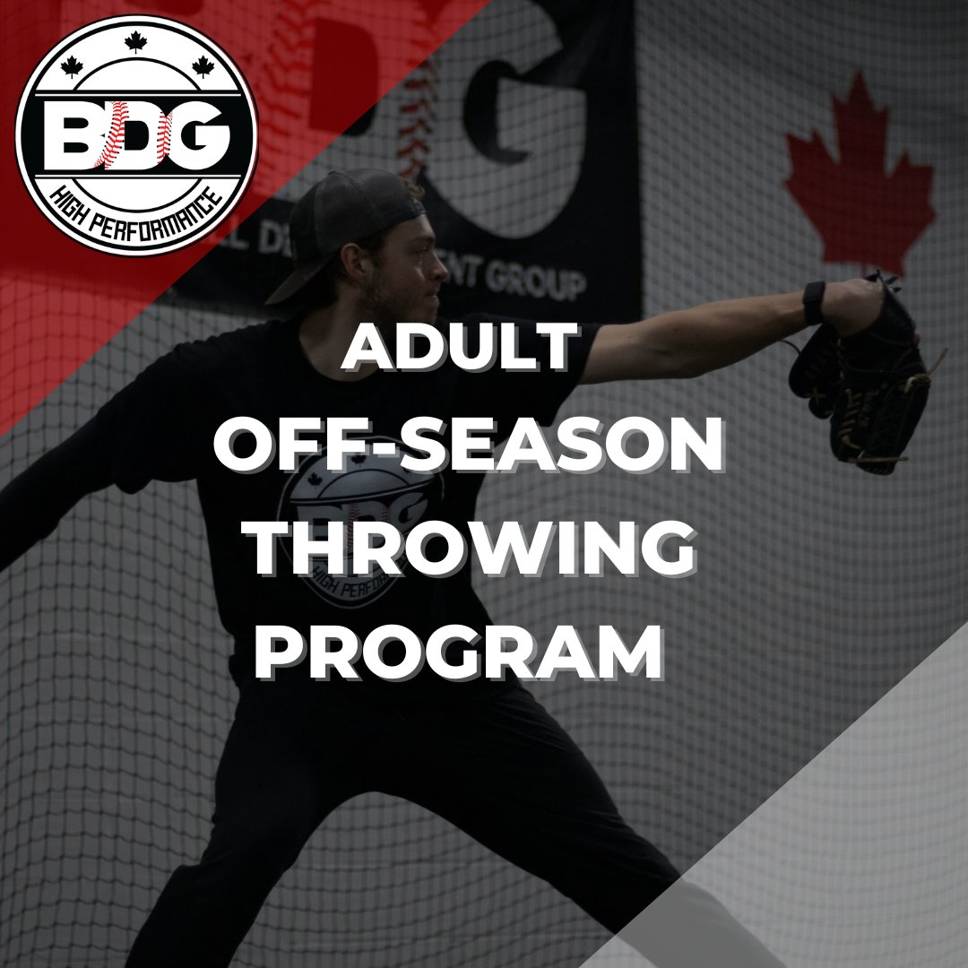 Baseball Development Group (@the__bdg) on Twitter photo Playing in a men's or senior rec league and need to get your arm ready?
Our simple, professional-level throwing program provides easy-to-follow videos and a home-based routine for arm conditioning.
Cost: $80
Email info@baseballdevelopmentgroup.com to learn more. Playing in a men's or senior rec league and need to get your arm ready?
Our simple, professional-level throwing program provides easy-to-follow videos and a home-based routine for arm conditioning.
Cost: $80
Email info@baseballdevelopmentgroup.com to learn more.