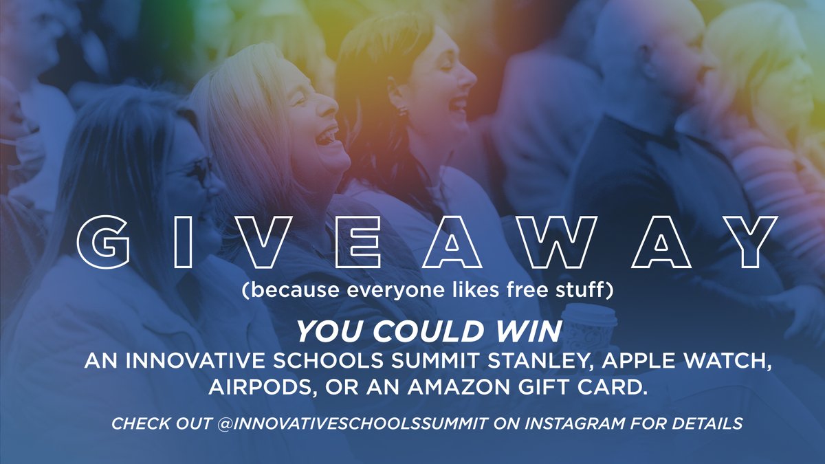 In honor of the first Innovative Schools Summit of 2025, IT’S GIVEAWAY TIME! Go to instagram.com/reel/DF6GckORg… for details! 

#giveaway #conference #newyork #educationmatters #studentsuccess #learningtogether
