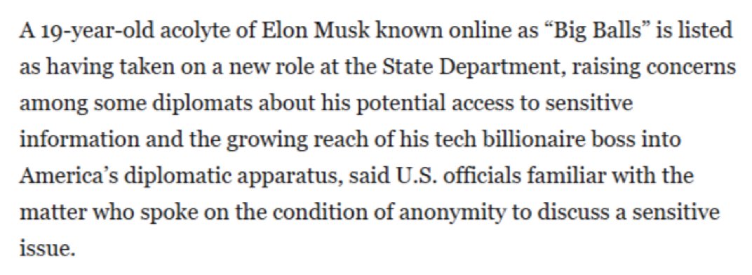 Please tell us his email is (bigballs at state dot gov) 💀