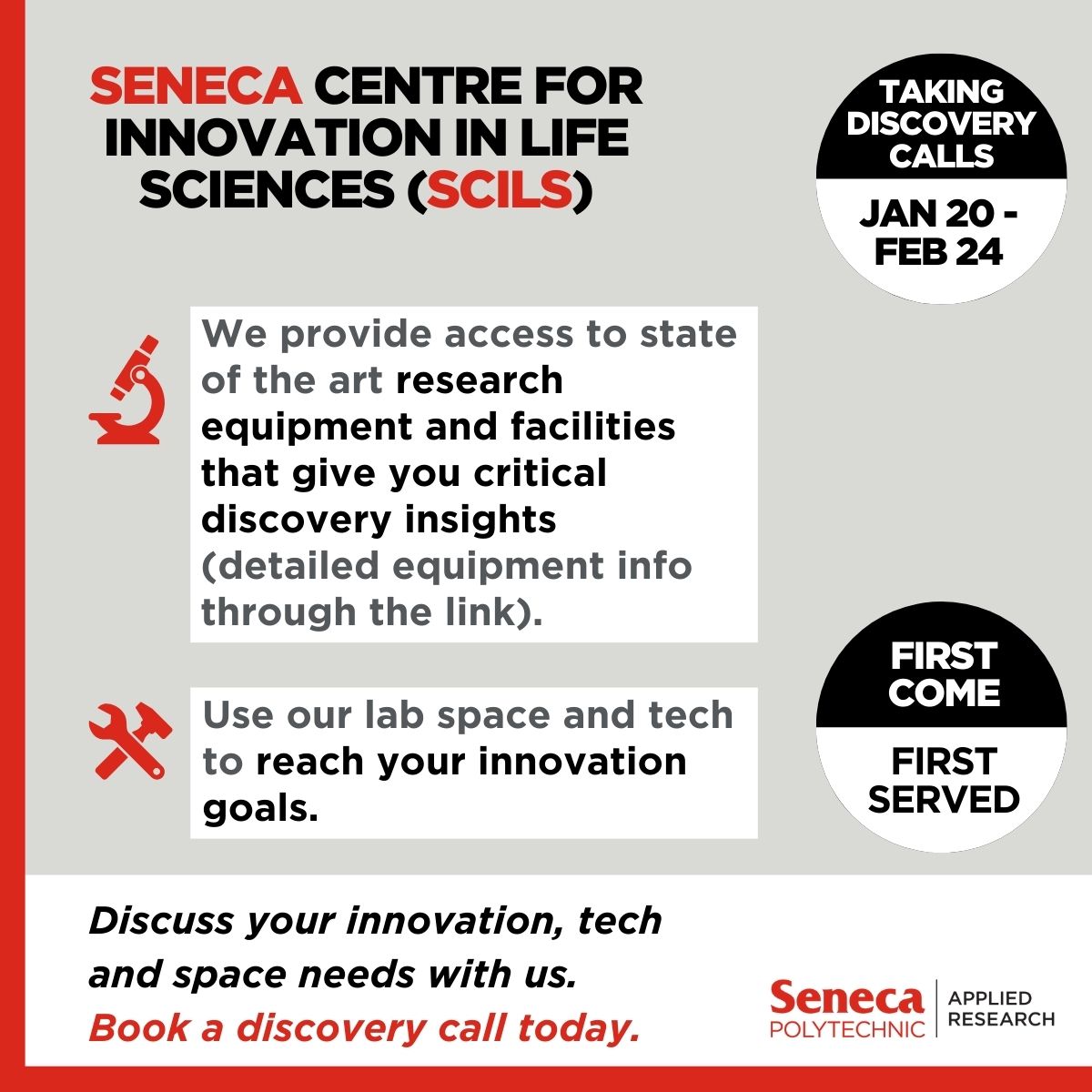 Seneca Applied Research tweet media