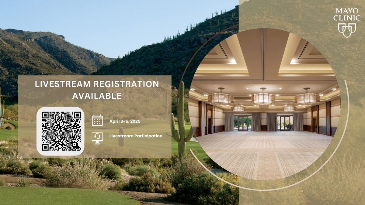 Join us our 6th Annual Mayo Clinic and Medica Sur Innovations and Advances in Neurosurgery. Livestream registration available! Register today at: ce.mayo.edu/ns2025 <a href="/MayoClinicNeuro/">Mayo Clinic Neuro</a>