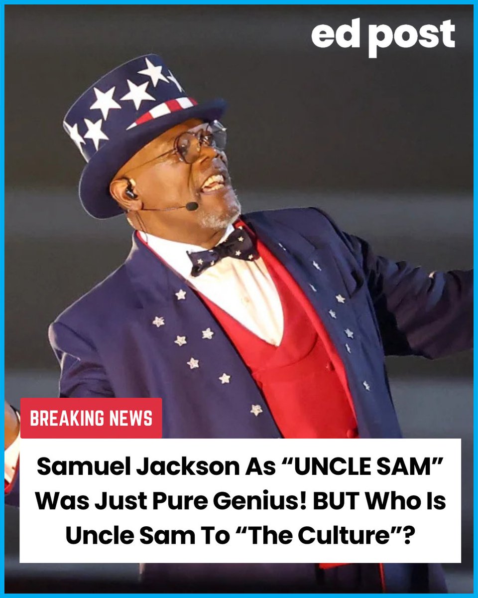 edu_post's tweet image. “UNCLE SAM” Coaching Kendrick Lamar How To Play “Americas Favorite Game” Is Clever AF!

Kendrick Lamar’s Super Bowl performance was a masterclass in symbolism, a potent blend of artistry and social commentary.

#KendrickLamar #SuperBowlLVII #UncleSam