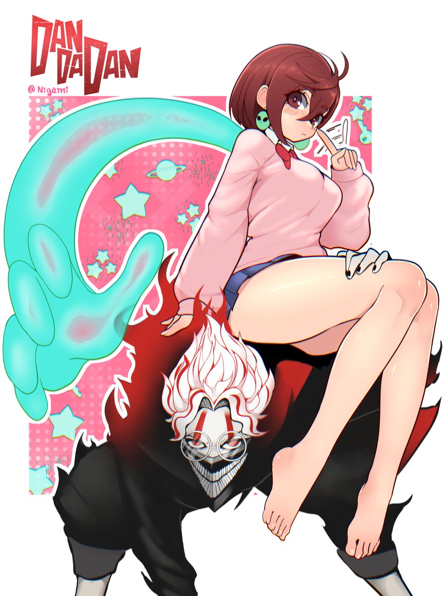 Momo ayase &amp; Okarun from Dandadan 👽🛸

I've been reading the manga and wanted to make a fanart  ❤️
You can download it in HD on my patreon patreon.com/nigamiart 

#Dandadan #momokarun #MomoAyase