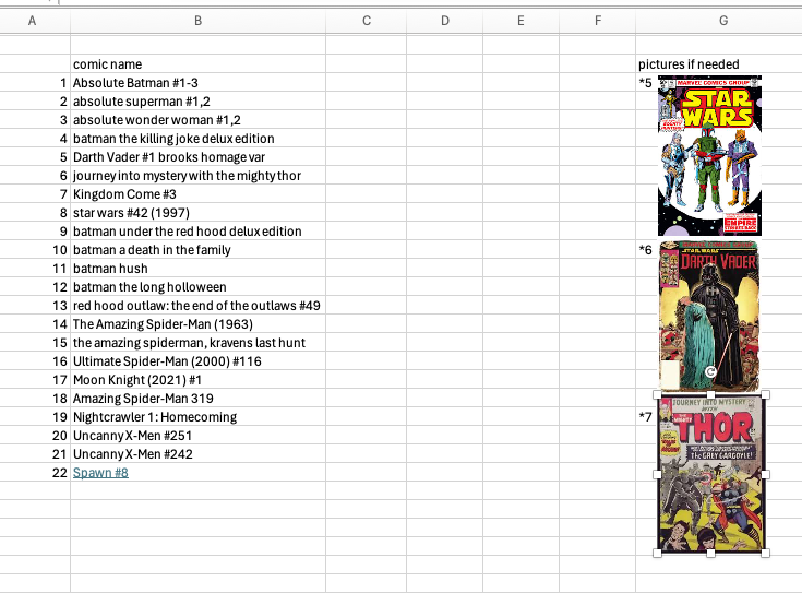 Alright...I know a KID that lost his entire comic collection in the Palisades fire...I got a list with his best/favorite books, and I wanna try and see what I can get back for him. Anyone know some good dealers/shops/etc that might help, let me know. AND if there are any comic