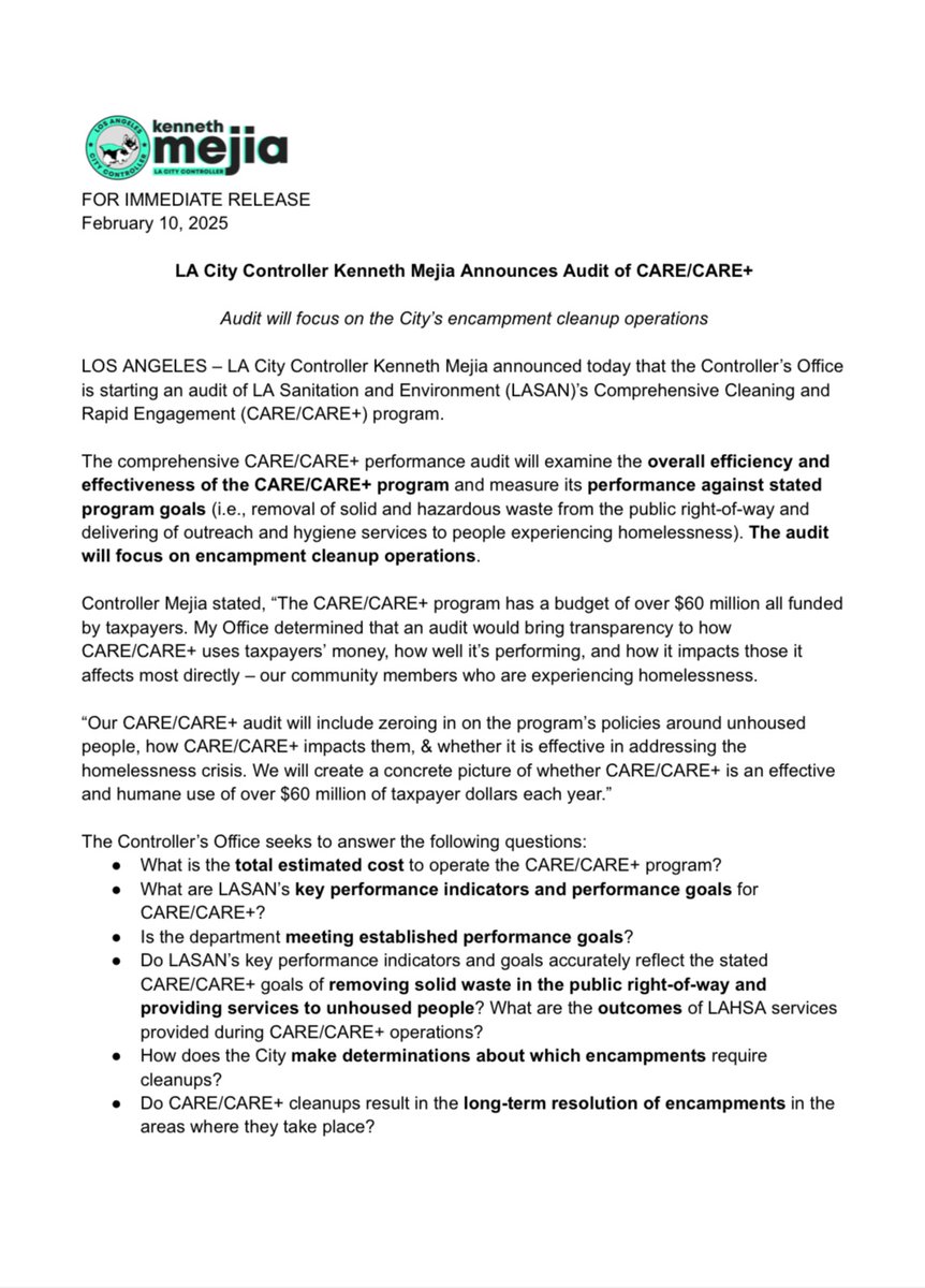 LA Street Care tweet media