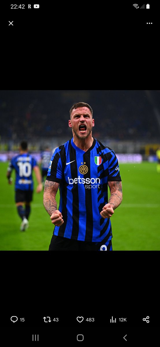 LucaCianca5's tweet photo. @Acerbi_Fra insuperabile, #Arnautovic decisivo, #Zielinski masterclass, #Frattesi pugnace, #Taremi generoso. L'ennesima confutazione sul campo delle lordure chi fa #disinformazione o è incapace di sintesi intellettuale. 1 Vittoria di #piombo! #InterFiorentina #ForzaInter ⚫🔵⭐⭐ https://t.co/5WqzBzWgkT