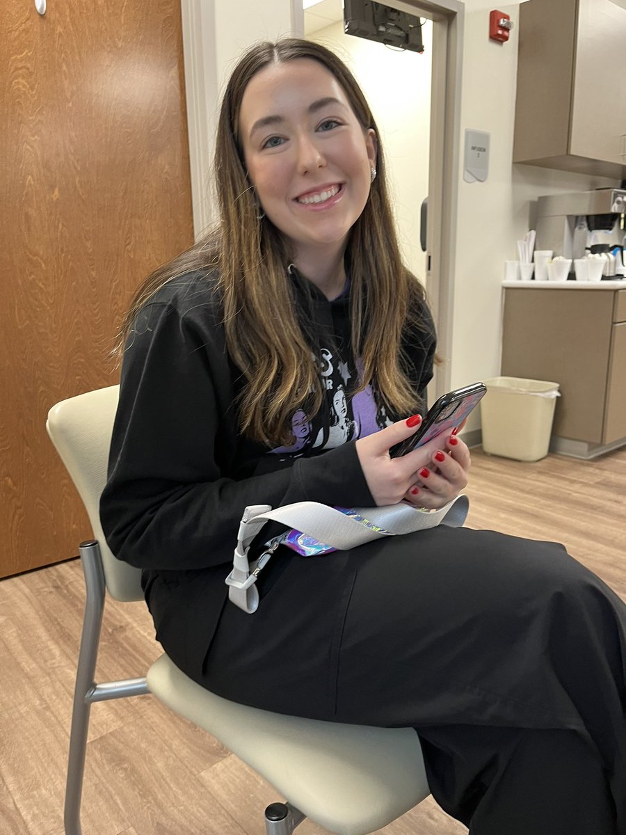 Jeremy4hand's tweet image. This is how I recoup after a busy weekend.  #Immunotherapy with our youngest daughter.  #Wrasslin.