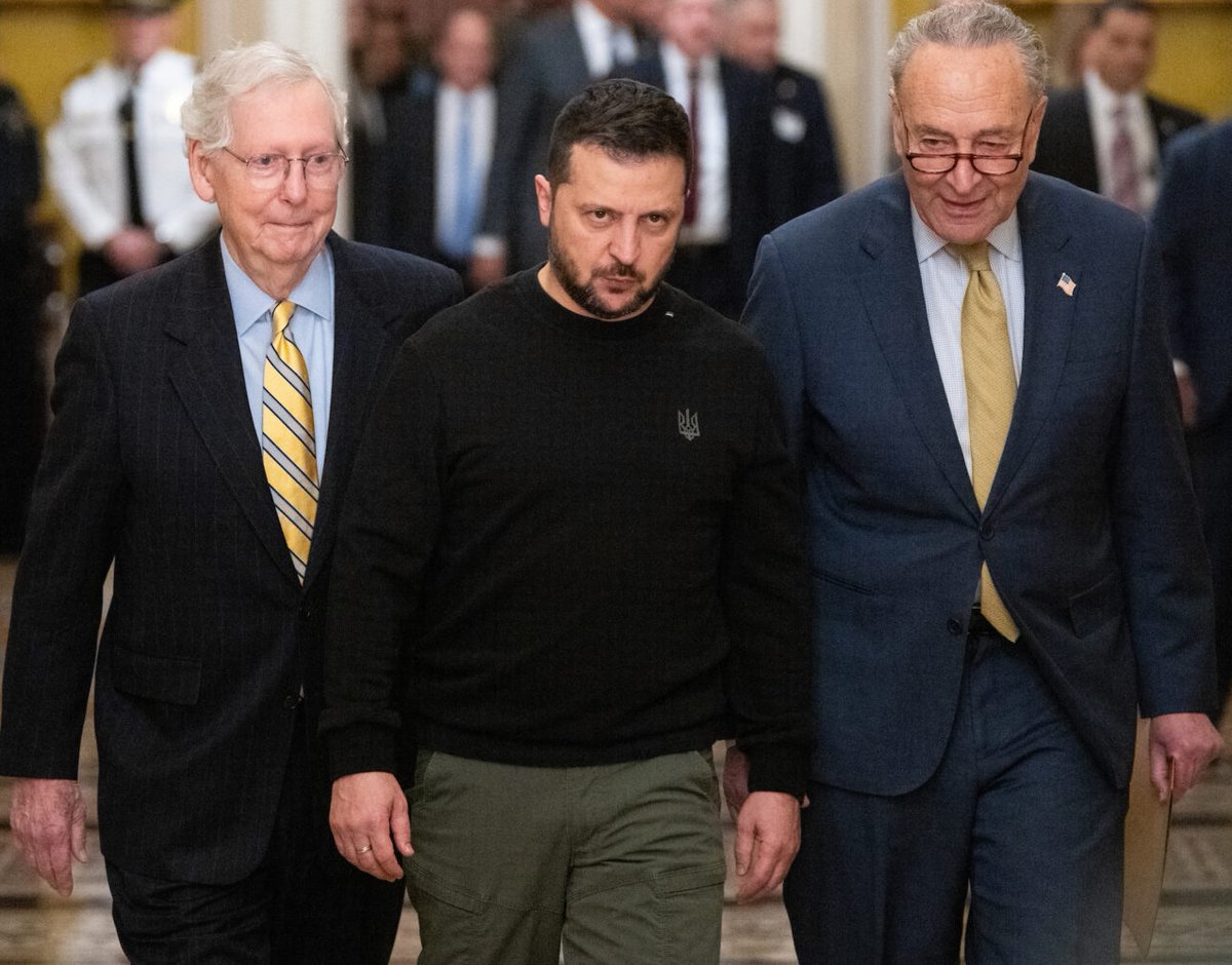 <a href="/SenSchumer/">Chuck Schumer</a> Massive corruption with over $100 Billion "missing" in the Ukraine money laundering operation.