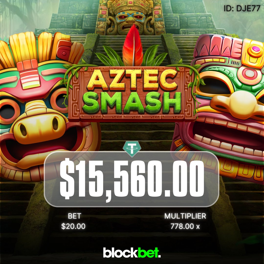 BlockBetGG's tweet photo. Serious multi hit to start the week for DJE77. 🫰

GG's ser. 🫡 https://t.co/MY3QEYb27u