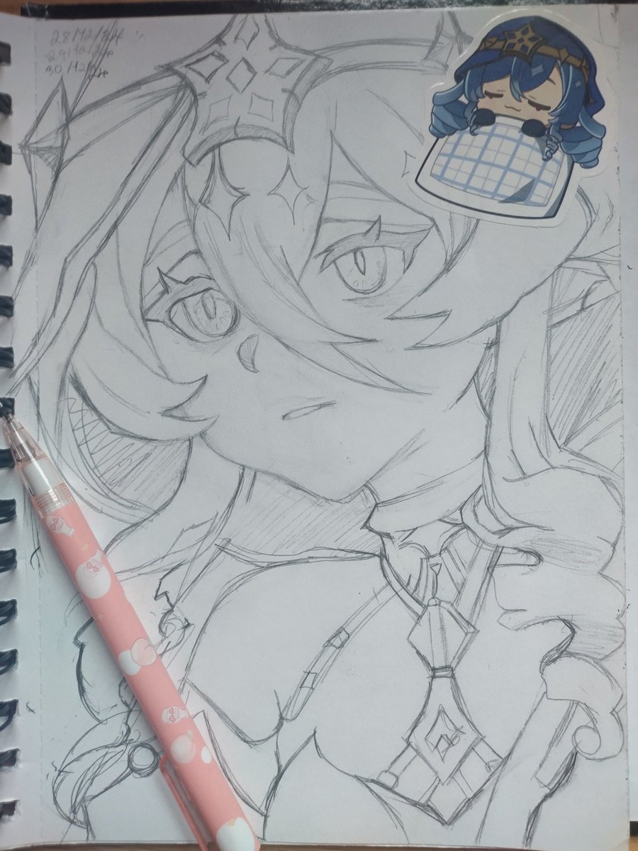 Daybreak_Fann's tweet photo. Hey gang I'm back after 8 months anyways I drew this at the end of 2024 which is Layla from genshin( I will be posting some more daybreak fanart once I get the chance)

#GenshinImpact #Genshinimpactlayla
#Layla #HoYoverse https://t.co/yjCKYVlAdh