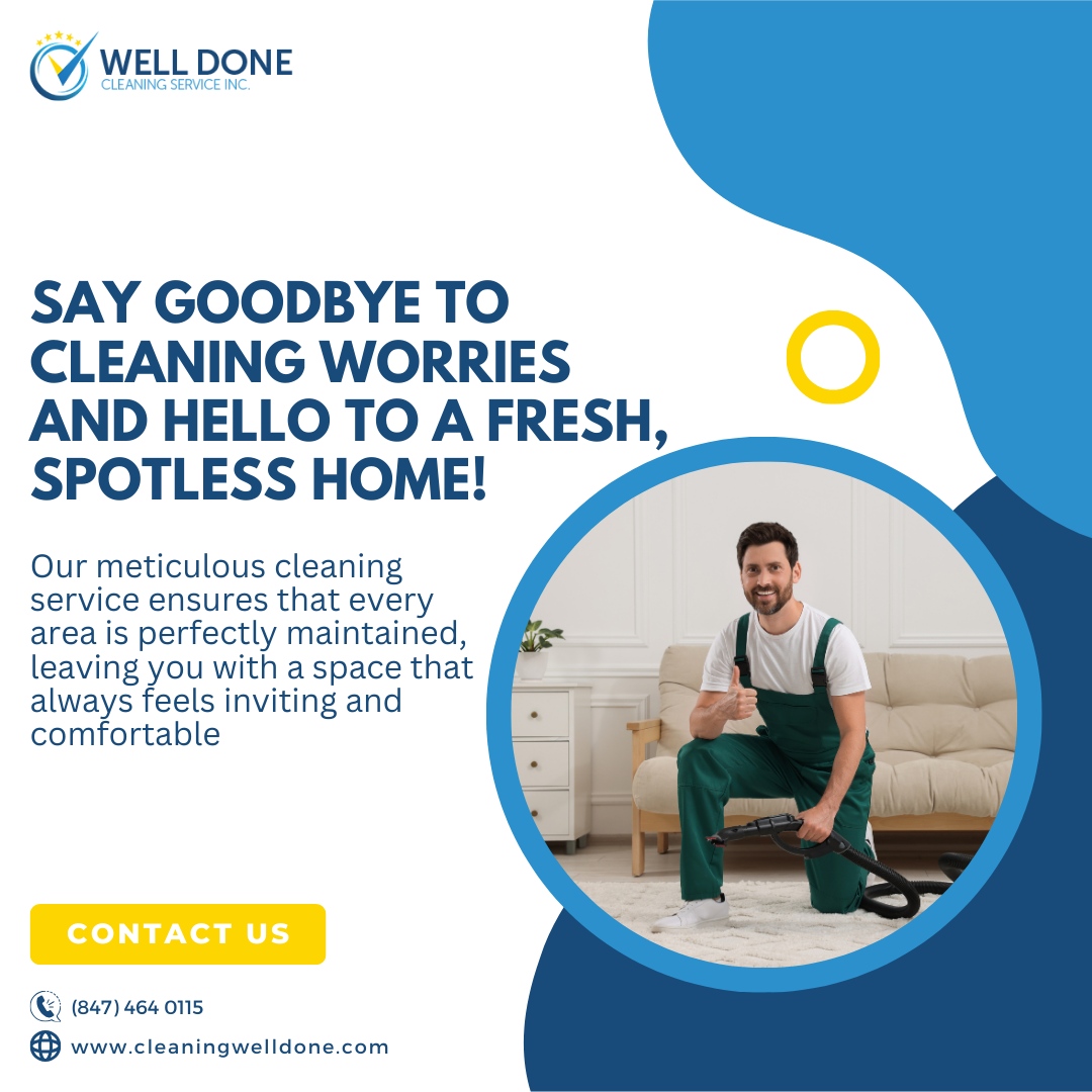 WellDoneCleaned's tweet image. We take pride in making your home shine with high-quality service and attention to detail. Whether it’s regular upkeep or a deep clean, we ensure your home is always fresh and ready for you to enjoy.

#welldonecleaningservice #cleaning #professionals #cleaningservice