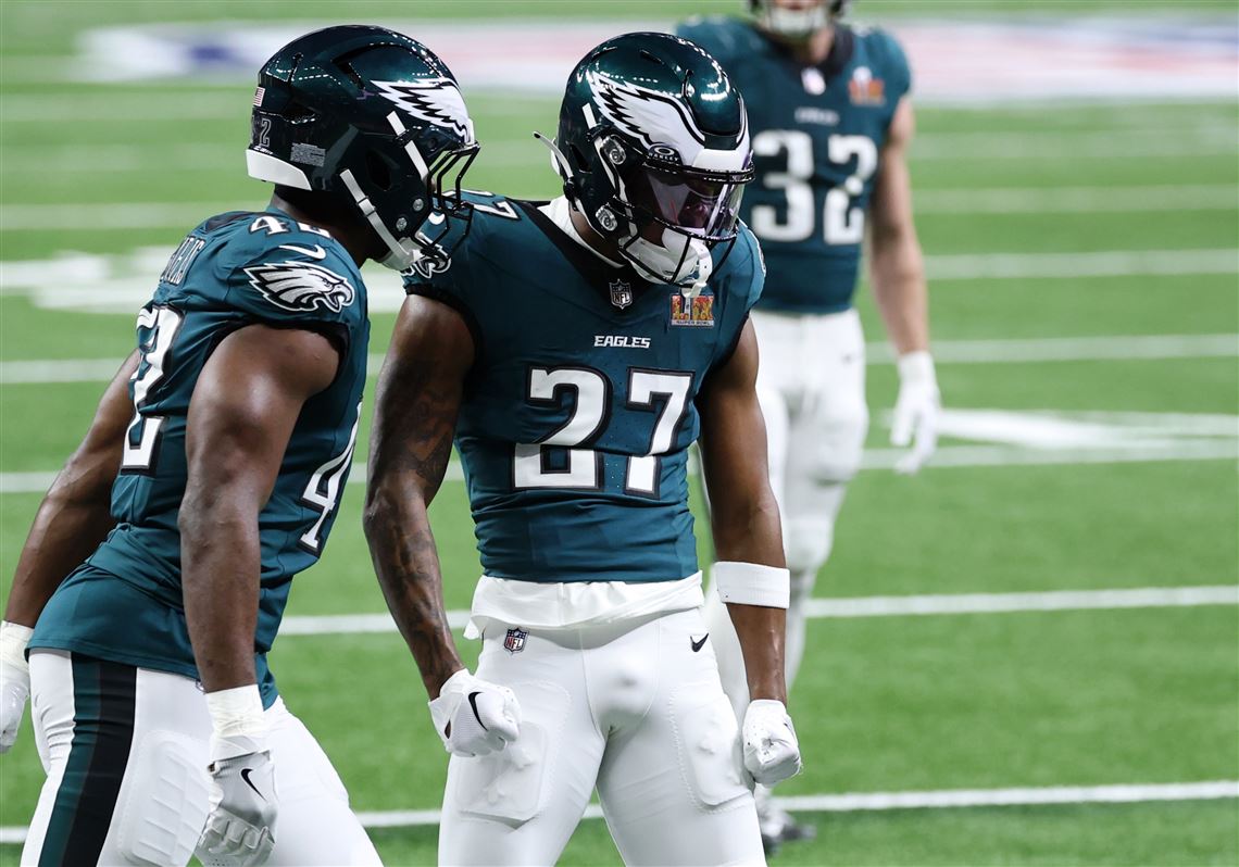 thomasrp93's tweet photo. Quinyon Mitchell in the playoffs against Love, Stafford, JD, and Mahomes:

- 17 targets
- 8 receptions for 46 yards allowed
- 2 INTs
- 1 PBU
- 1 garbage time TD allowed
- 33.8 passer rating

🔒
#Eagles https://t.co/Ik0oA4OUJe