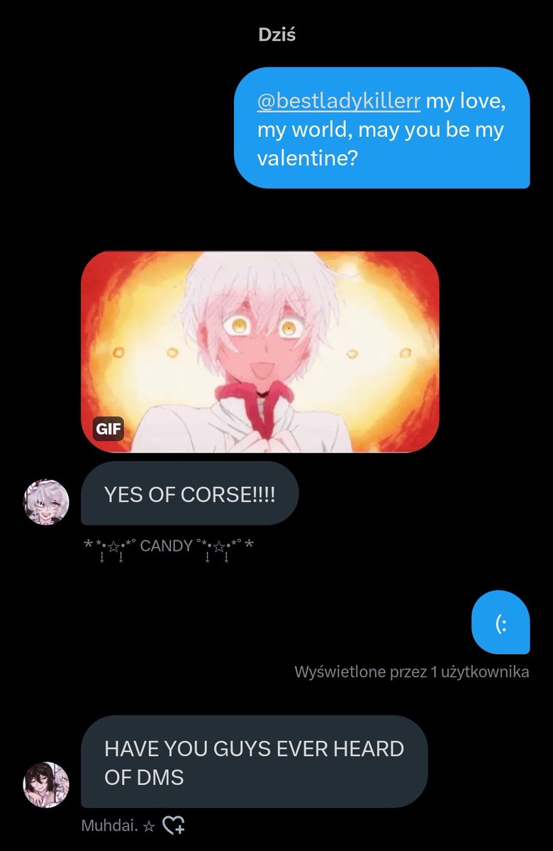 Ranpostalker's tweet photo. I have a valentine. https://t.co/u2hedAisGt